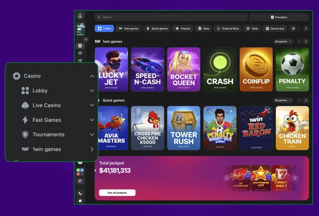 1win Casino India
