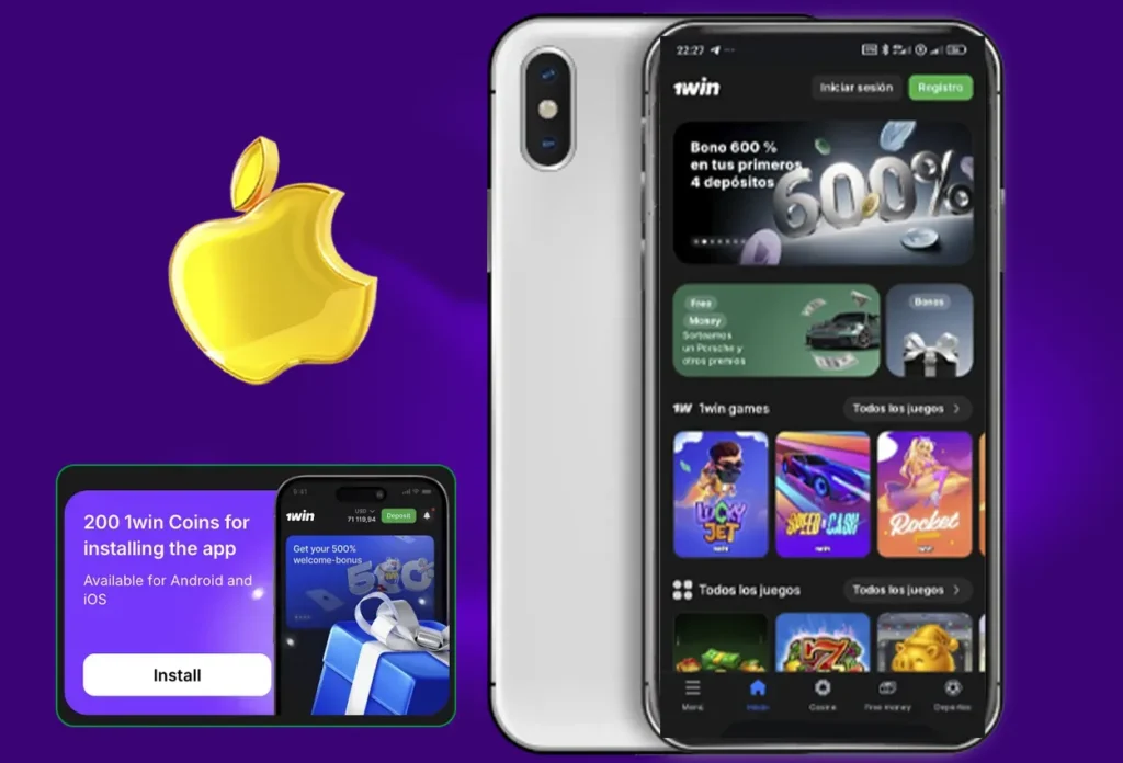 Download App 1win for iOS in India